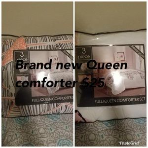 Queen 3 piece comforter